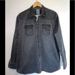 Cooper Jones Sueded Oilcloth Shirt